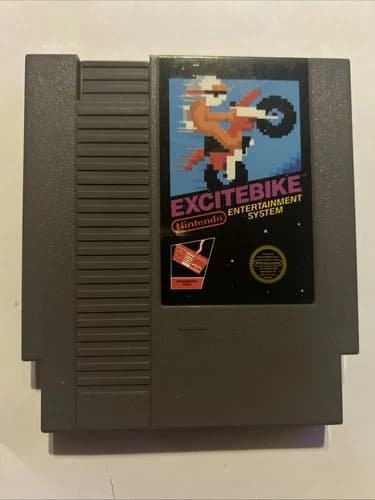 Nes Nintendo Excitebike Polished Contacts Tested Guaranteed