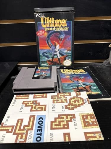 Ultima: Quest of the Avatar (Nintendo Entertainment System, 1990 Complete CIB