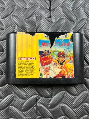 Marvel Land (Sega Genesis, 1991) Authentic Game Cartridge
