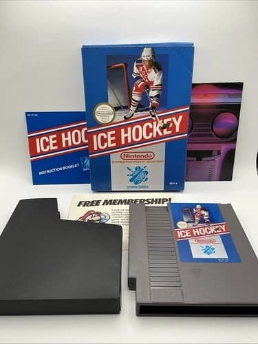 Ice Hockey Nintendo NES CIB Complete