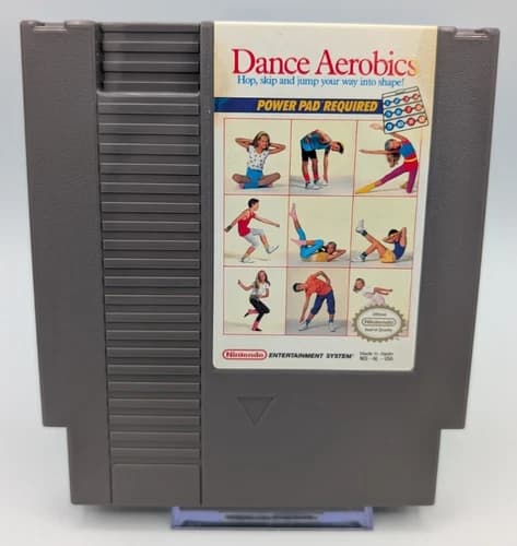 Dance Aerobics (Nintendo Entertainment System, NES, 1989) - Authentic - Tested