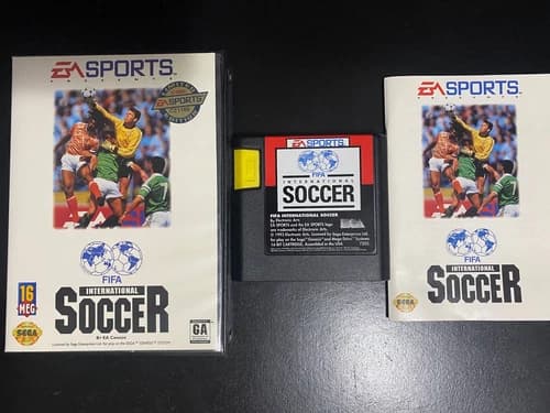 FIFA International Soccer - Sega Genesis - EA Sports - Good Condition