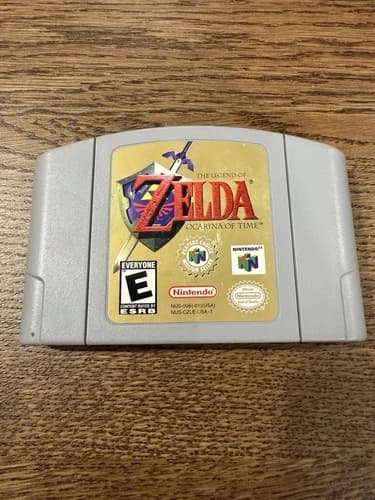 Zelda Ocarina of Time (Nintendo 64 N64, 1998)