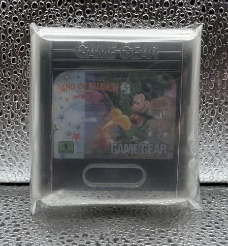 Land Of Illusion Starring Mickey Mouse Sega Game Gear Cart Retro 1993 #0392