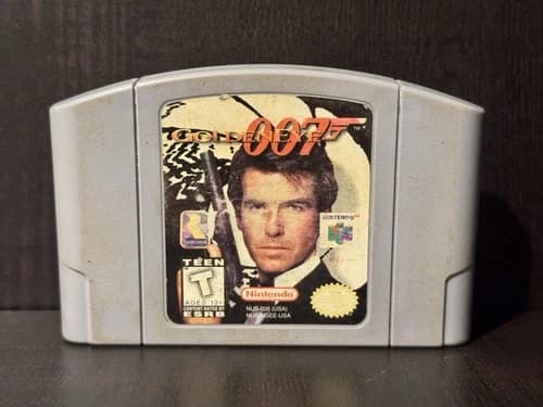 GoldenEye 007 (Nintendo 64, 1997) N64 Authentic Tested & Working!