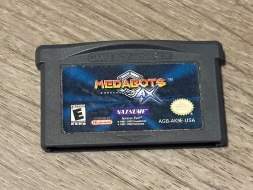 Medabots Ax Rokusho Nintendo Game Boy Advance GBA Tested Authentic