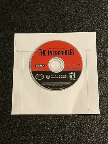 The Incredibles (Nintendo GameCube 2004) Disc Only TESTED WORKING FAST FREE SHIP