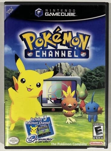 Pokemon Channel (Nintendo GameCube, 2003) Tested & Working