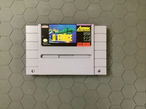 D-Force (Super Nintendo Entertainment System, 1991) SNES - Authentic Cartridge