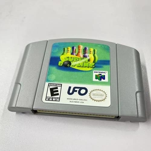 Super Bowling - Nintendo 64 (N64) Must-have for fans Tested and working