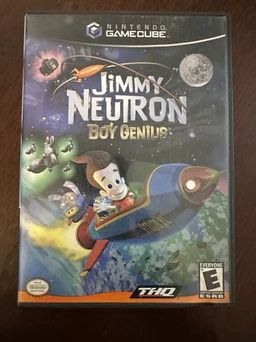 Jimmy Neutron: Boy Genius (Nintendo GameCube, 2002) Tested, Working