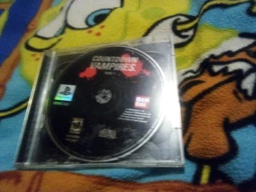 Countdown Vampires (Sony PS1 2000) Bandai No Instructions PlayStation Weird Fun!