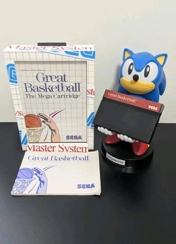 SEGA Master System GREAT BASKETBALL Retrogame CIB