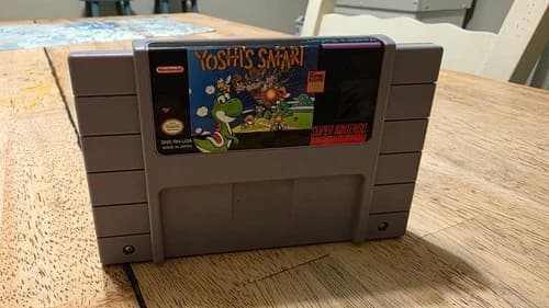 Yoshi's Safari Super Nintendo SNES Cart Only 1993 Nintendo SNES - Authentic