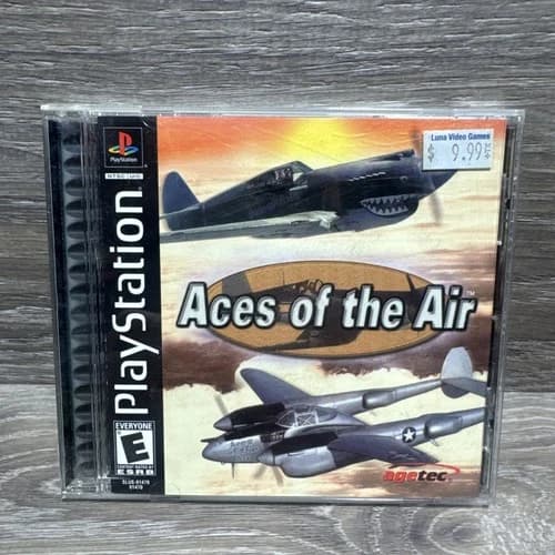 Aces of the Air - PS1 PlayStation 1 - Complete CIB Video Game