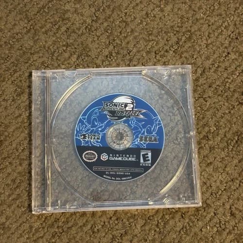 Sonic Adventure 2 Battle Nintendo GameCube 2001 DISC ONLY - Pre-owned