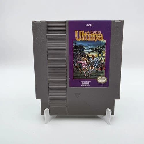 Nintendo NES Ultima Exodus Game Tested