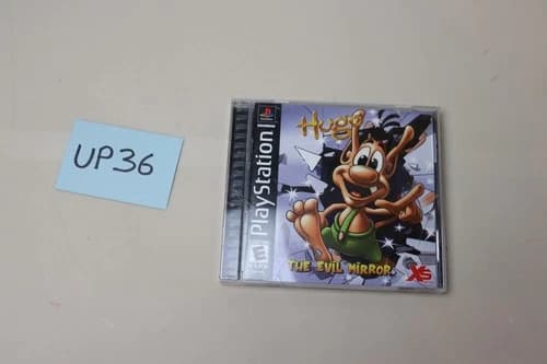 Hugo The Evil Mirror PS1 Great Condition Complete With Case And Manual