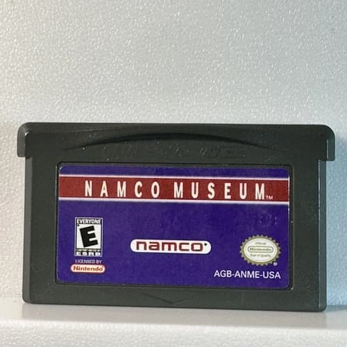 Namco Museum Nintendo Gameboy Advance GBA Authentic Tested