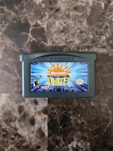Nicktoons Unite (Nintendo Game Boy Advance, 2005) - Cartridge only - TESTED