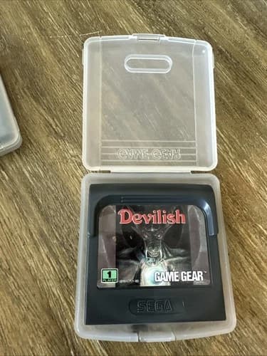 Devilish (Sega Game Gear, 1991) Authentic Cart