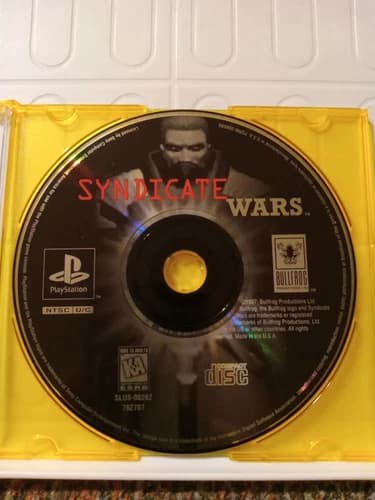Sony PlayStation 1 PS1 Disc Only TESTED WORKING Syndicate Wars