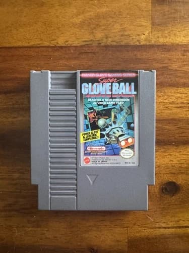 Super Glove Ball Nintendo NES Cleaned/Tested