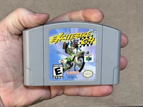 Excitebike 64 (Nintendo 64, N64) Game - Authentic - Tested