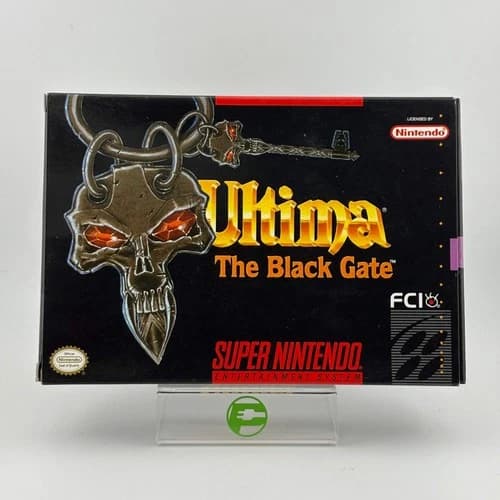 Ultima The Black Gate (Super Nintendo SNES, 1994)