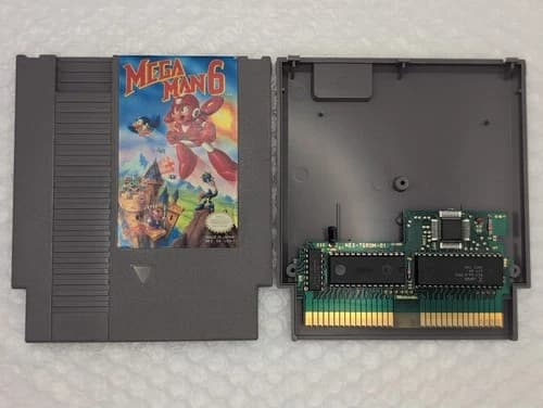 Mega Man 6 (Nintendo Entertainment System NES) Authentic - Clean - Tested