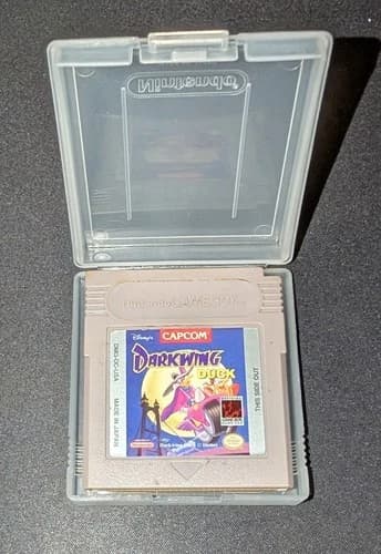 Disney Darkwing Duck Nintendo Game Boy (1993) Capcom Authentic Cartridge TESTED