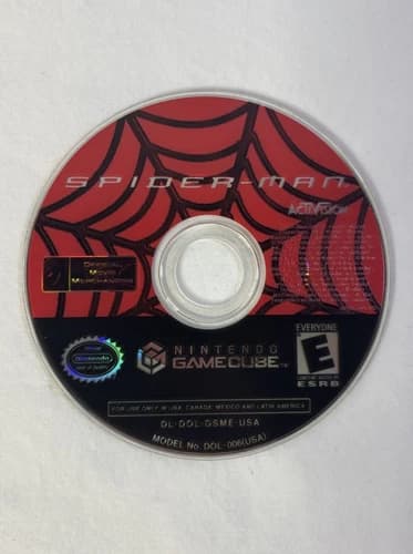 Spider-Man Nintendo GameCube 2002 Disc Only TESTED