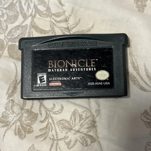 BIONICLE MATORAN ADVENTURES GAMEBOY ADVANCE GAME GBA