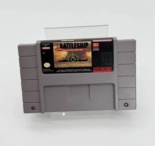Super Battleship (Super Nintendo SNES, 1993) Authentic Cart Tested Free Shipping