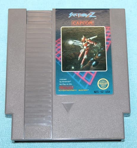 Section Z - Nintendo NES Video Game - Tested & Working Authentic