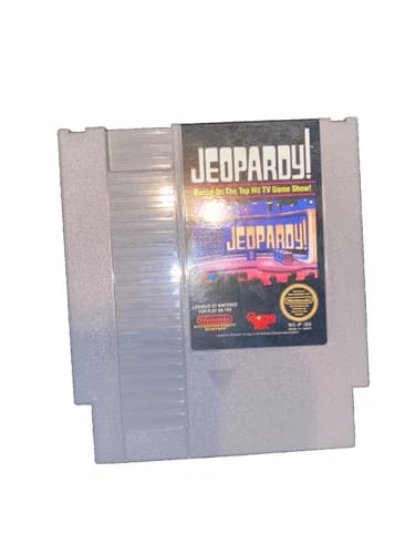 Jeopardy! (GameTek, 1988) - NES Nintendo Game Cartridge