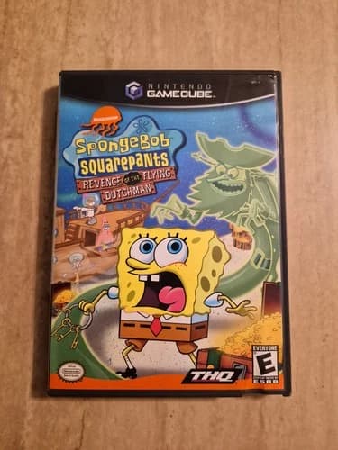 SpongeBob Revenge of the Flying Dutchman Nintendo GameCube Complete CIB