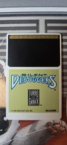 Silent Debuggers (Turbografx 16) Card Only