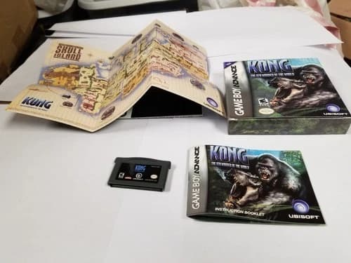Kong: The 8th Wonder of the World Nintendo Game Boy Advance complete gba