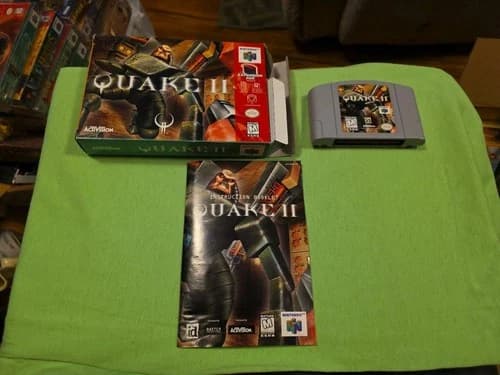 Quake II 2 for Nintendo 64 N64 Complete Game In Box CIB Nice
