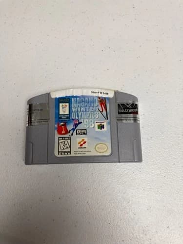 Vintage Nagano Winter Olympics 98 Nintendo 64 N64 Game Cartridge - Tested