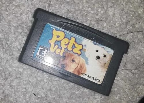 Petz Vet (Nintendo Game Boy Advance, 2007) GBA TESTED