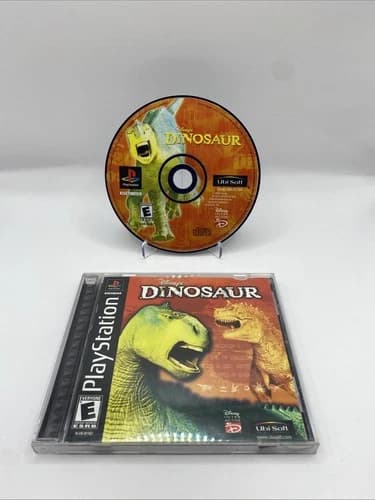 Disney's Dinosaur PS1 Sony PlayStation Action Adventure Video Game Complete