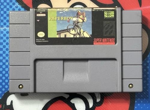 Paperboy 2, Super Nintendo SNES Cart Only Authentic Tested Working