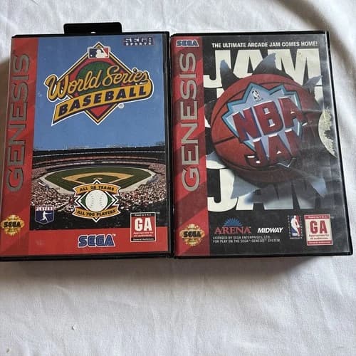 NBA Jam (Sega Genesis, 1994) World Series Baseball