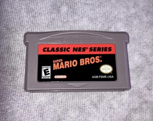Super Mario Bros Classic NES Series Nintendo Game Boy Advance Authentic Tested