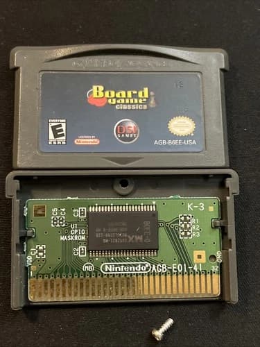 BOARD GAME CLASSICS NINTENDO GAMEBOY ADVANCE SP GBA