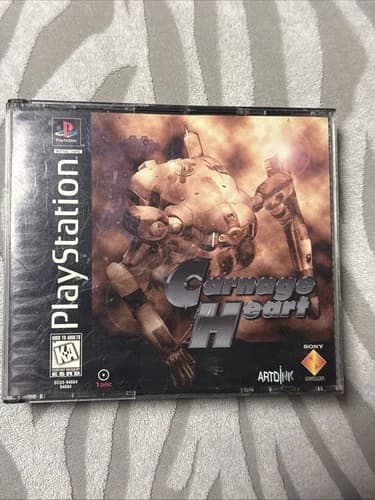 Carnage Heart (Sony PlayStation 1,) Ps1 Tested