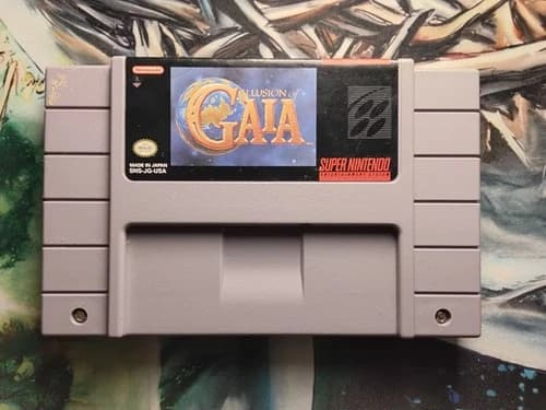 Illusion of Gaia (Super Nintendo Entertainment System, 1994) Authentic Cart Only
