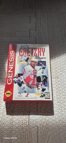 Sega Genesis - Wayne Gretzky and the NHLPA All-Stars - Cardboard CIB